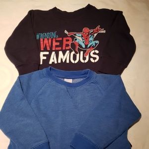 Lot of 2 - Boys Gymboree Crewneck Sweatshirts